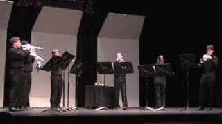 The Juilliard School Trumpet Ensemble NTC SemiFinals 2007 [upl. by Geiss791]