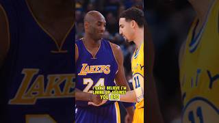 Klay Thompson On His First Time Playing Against Kobe shorts basketballshorts nbahighlights [upl. by Nnylakcaj185]