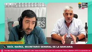 La Bancaria contra el BNA de Milei [upl. by Lorollas]