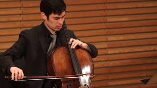 Britten Suite no 1 for Solo Cello op 72  Richard Narroway Cello [upl. by Kentiga]