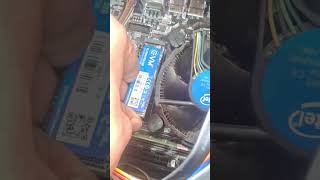 Desktop nvme ssd installation ssd evm desktop viral shorts [upl. by Tennies]