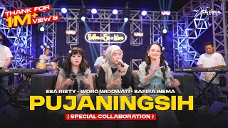 Safira Inema Esa Risty amp Woro Widowati  Pujaningsih I Kolaborasi Spesial Official Music Live [upl. by Eenolem]