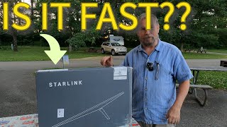 RV Starlink Install amp Review GameChanging Internet for Remote Work amp Camping [upl. by Ahsuoj]