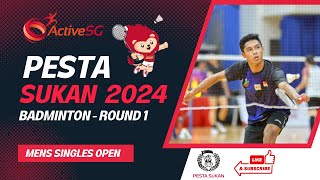 PESTA SUKAN 2024  ROUND 1  IMAAN AL ASQALANY VS TAN QIAN HANG [upl. by Forland]