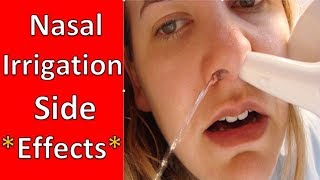 Nasal Irrigation SIDE EFFECTS You Should Be AWARE Of  3 Possible Nasal Rinse Side Effects [upl. by Anilram]