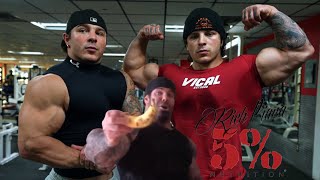 EATING AND TRAINING LIKE RICH PIANA FOR A WHOLE DAY [upl. by Eiduj]