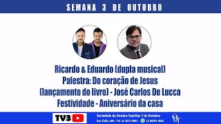 Do Coração de Jesus  José Carlos De Lucca  com introdução musical de Ricardo amp Eduardo [upl. by Amersham]