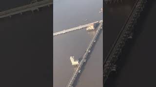 Full Helicopter view of Mumbai Trans Harbour link [upl. by Hnah190]