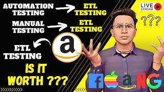 🔴LIVE 20  How much Salary in TESTING   Amazon to ETL Testing   RECESSION [upl. by Feldt52]