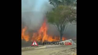 Incendios de pastizales en Tuxtla Gutiérrez irresponsabilidad humana [upl. by Lamson]