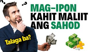 10 EFFECTIVE WAYS to Save Money on Low Income  TAGALOG [upl. by Shayla]