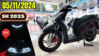 SH 125i amp 160i 2024 ĐEN NHÁM “CUỐI THÁNG 10” ▶️ Honda SH 2025 NEW ra mắt 5112024 🔴 TOP 5 ĐAM MÊ [upl. by Irak]