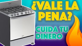 Estufa Whirlpool WFR3400S y WFR3400D  Mi experiencia características y precio 🔥 [upl. by Necyrb]