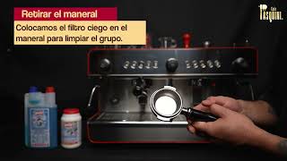 Tutorial de limpieza Máquina de espresso Iberital IB7 [upl. by Armil]