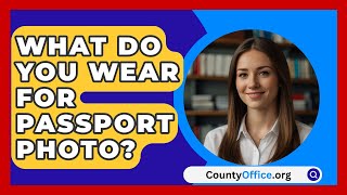 What Do You Wear For Passport Photo  CountyOfficeorg [upl. by Jerry]