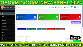 Oscam Cccam Newcamd Mgcamd  New Panel 2024 Good Lock Vip  Future Installation Avalible  oscam [upl. by Leamhsi]