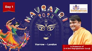 Navratri 2023  By International siddhashram Shakti centre Harrow uk [upl. by Nosyaj]