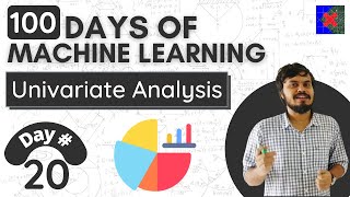 EDA using Univariate Analysis  Day 20  100 Days of Machine Learning [upl. by Aihsema]