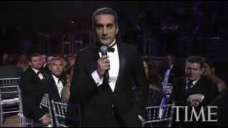 Bassem Youssef In Time Magazine Celebration [upl. by Towland55]