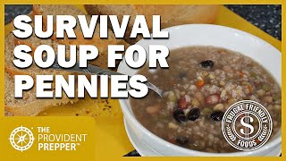 Frugal Friendly Foods Survival Soup Better Known as Scotch Broth [upl. by Heller598]