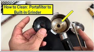 Complete Cleaning Guide for the Breville Espresso Machine Portafilter to the Builtin Grinder [upl. by Noble]