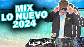 MIX LO NUEVO 2024  Lo Más Escuchado 2024  Reggaetón RKT Techengue  DJ SET EN VIVO  Elian Romano [upl. by Sanson]