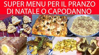 Menù del pranzo di Natale e Capodanno [upl. by Linell]