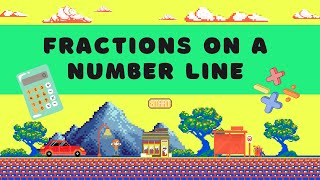 📗 Fractions on a Number Line ✏️  Fast and Simple [upl. by Julienne]