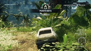 Just Cause 4  Car stunt with map at Urqu Verde Puesto Beta [upl. by Nivonod]