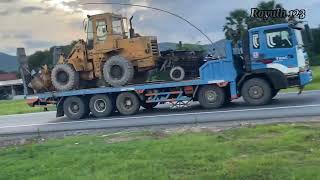 Hyundai truck and Cement truck driver on the roadtruck driver truck trailerBen truckdump truck [upl. by Koslo126]