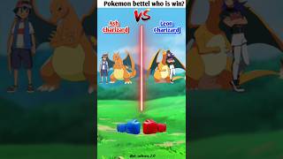 Ash Charizard VS Leon Charizard 🔥😱 shortsfeed pokemon ashkechum [upl. by Poler]