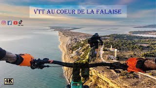 VTT Leucate en plein cœur de la falaise 55 [upl. by Laro]