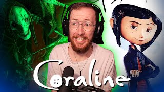 Watching CORALINE 2009 for the FIRST TIME  Movie Reaction [upl. by Sessilu]