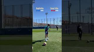 Raphinha VS Joao Félix 🎯 fcbarcelona shorts [upl. by Savanna]