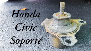 Cómo Cambiar El Soporte Del Motor Del Lado Del Conductor De Un Honda Civic [upl. by Kacerek]