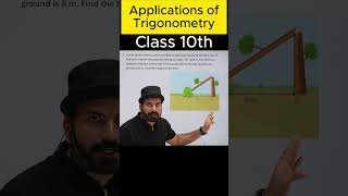 applications of trignometry class 10 short video series applicationoftrigonometry class10 [upl. by Lydie]