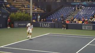 Michael Chang v Stefan Edberg 3rd Set Tiebreak  LA Tennis Open 2009 UCLA in HD [upl. by Chandler]