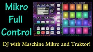 Maschine Mikro mapping for Traktor 261 [upl. by Airliah]