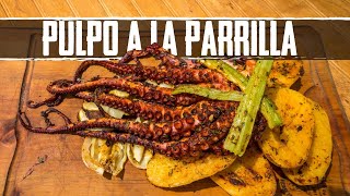 Pulpo a la Parrilla FT AlvaroBarrientosMontero  Recetas del Sur [upl. by Adelpho]