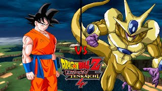 Goku VS Golden Cooler  DBZ Budokai Tenkaichi 4 Mod 4K [upl. by Kralc]