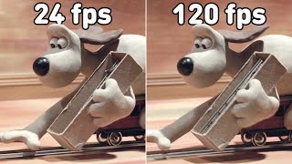 What If Wallace and Gromit Had Smoother StopMotion [upl. by Mikeb]