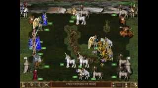 Heroes of Might amp Magic III  In The Wake of Gods Abusing an opponent with a LOT more skill points [upl. by Erbas]