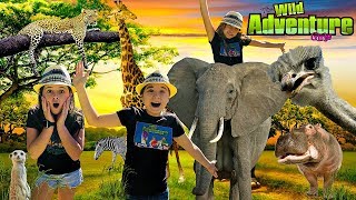 All About Wild Animals  ZOO ANIMALS for Kids  BEST ANIMAL ADVENTURE Park [upl. by Norre]