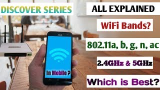 Wifi 80211a b g n ac All Explained  24GHz and 5 GHz difference  Which is best [upl. by Ferrand]