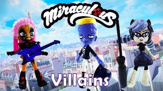 Compilation  Miraculous Ladybug Stormy Weather The Mime Guitar Villain Custom Toy Doll [upl. by Orpha]