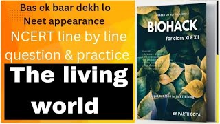 NCERT line by line question and practice which parth goyal sir ❤️ the living world [upl. by Tristan]