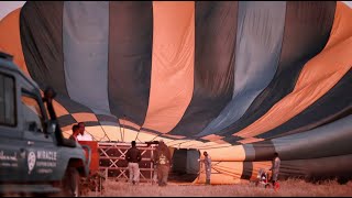 Ballooning Over The Serengeti  A Safari from the Sky  MIRACLE EXPERIENCE [upl. by Yekcim997]