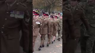 City of Leicester Remembrance Parade 2024 part one [upl. by Letnahc]