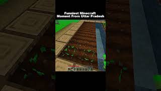 Minecraft Movement From Uttar Pradesh indiangamer memes shorts minecraft [upl. by Eppillihp]