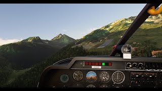 Courchevel Landing Challenge MSFS2020 [upl. by Attaynek]